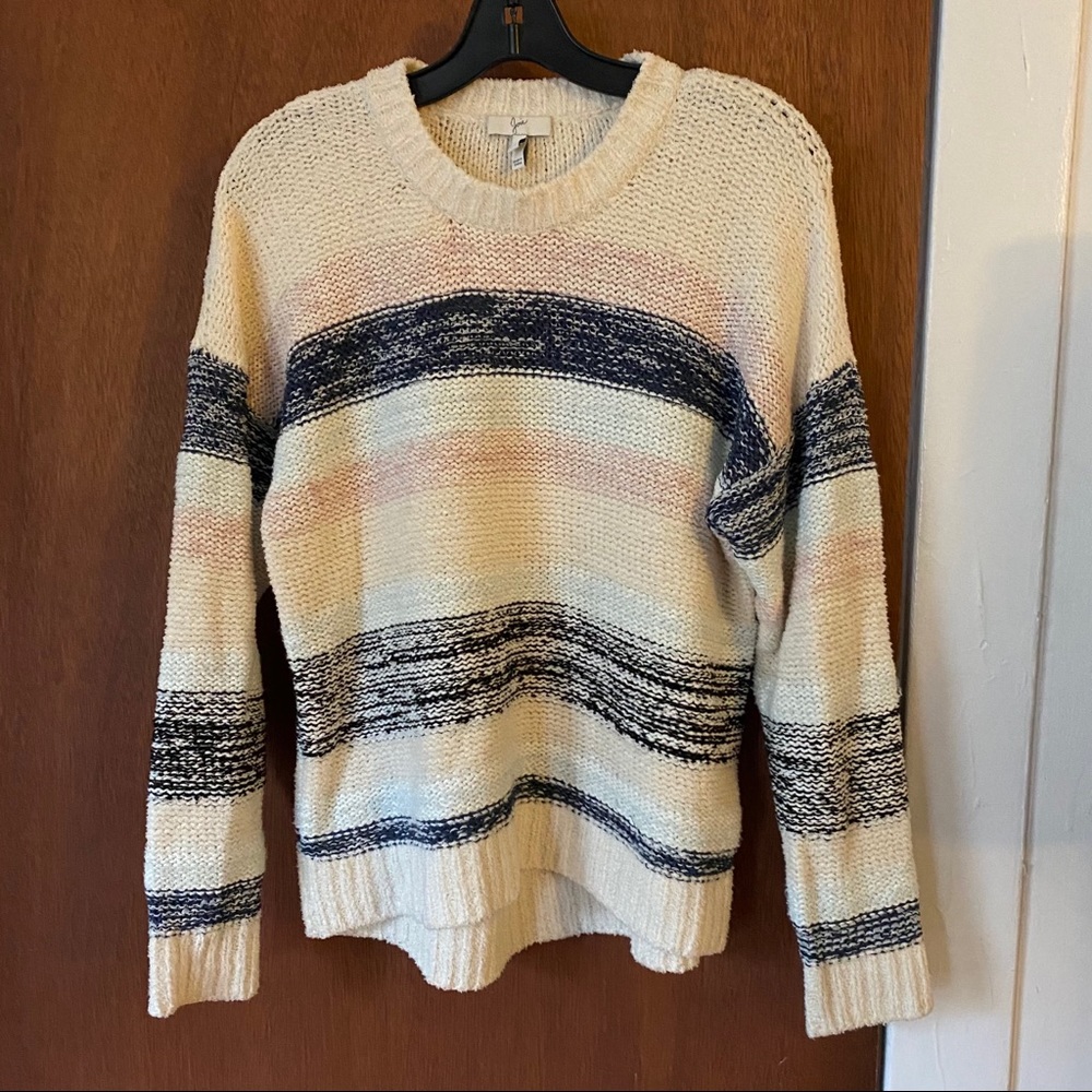 Cozy striped joie sweater size xs